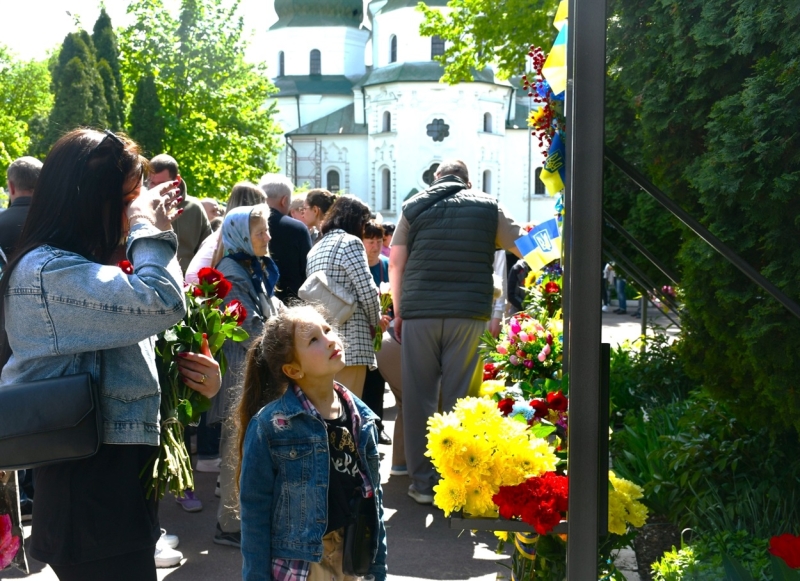 У Ніжині освятили Алею Героїв