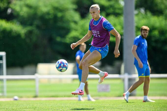 ВІДЕО. Збірна України U-23 провела тренування перед стартом на ОІ